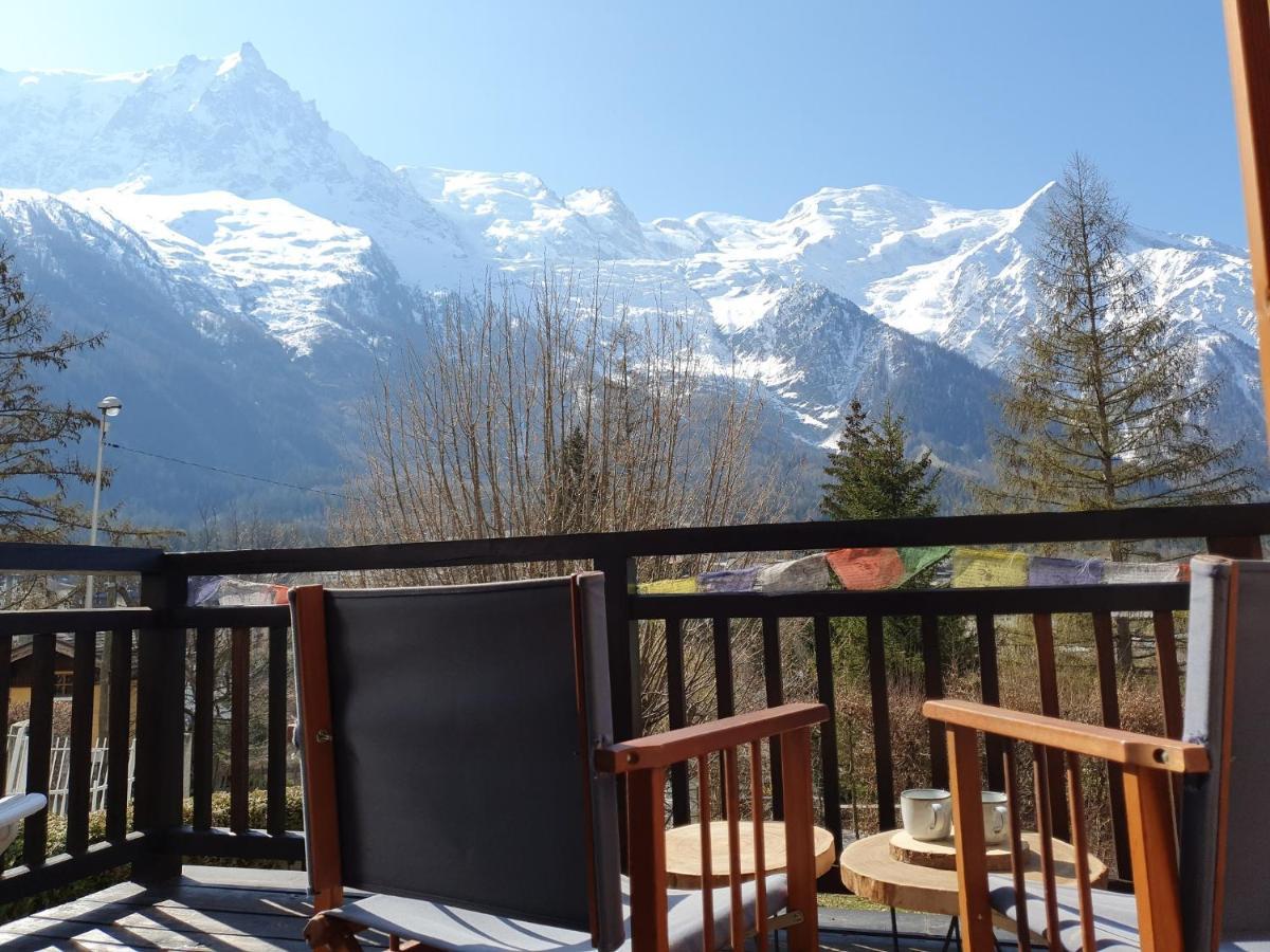 "Chalet Bobo" Cosy & Magnifique Vue Chx Sud Шамони Экстерьер фото